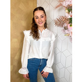 Manon blouse wit
