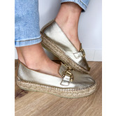 Tango loafers Vienna - platino gold