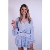 Blouse lichtblauw | Jana