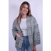 Jasje boho aztec | Blauw
