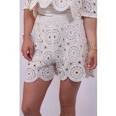 Short beige gehaakt | Karlijn