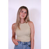 Tank top basic beige | Anne
