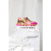DWRS LOS ANGELES leopard - Sneakers | Pink / Camel