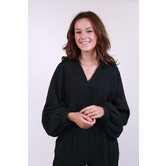 Blouse zwart | Gwen