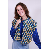 Gilet blauw | Florine