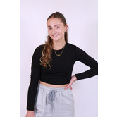Top zwart | Lola