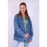 Spijkerjas oversized | blauw