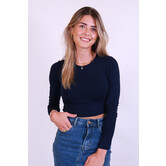 Top donkerblauw | Lola