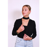 Body zwart | Charlotte