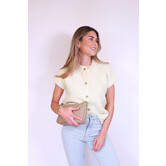 Vest off white | Luna