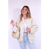 Bomber jas beige | Norie