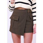 Skort groen cargo | Renee