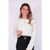 Trui off white | Bee