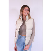 Bodywarmer beige