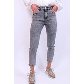 Mom jeans grijs | Rowie