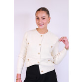 Vest off white | Rosy