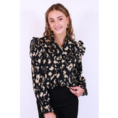 Blouse zwart | Lune