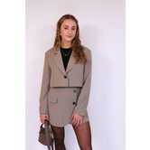 Skort taupe | Falon
