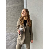 Blazer taupe | Daantje