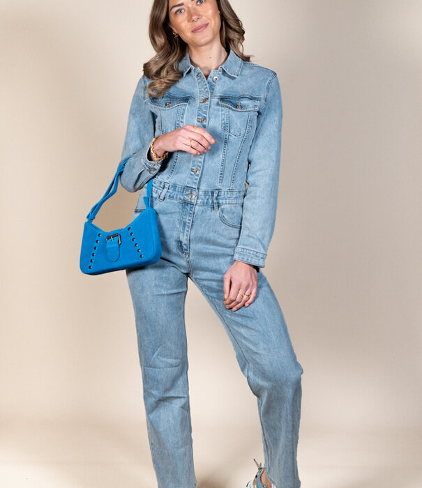 La Rebelle Jumpsuit denim blauw | Pien