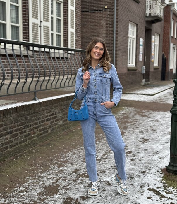 La Rebelle Jumpsuit denim blauw | Pien