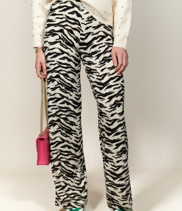 La Rebelle Broek zebra | Fien