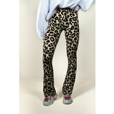 Broek flared panter | Soof