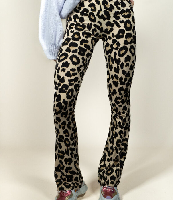 La Rebelle Broek flared panter | Soof