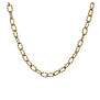 Ketting twisted wire link goud