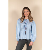 Top blauw | Laura