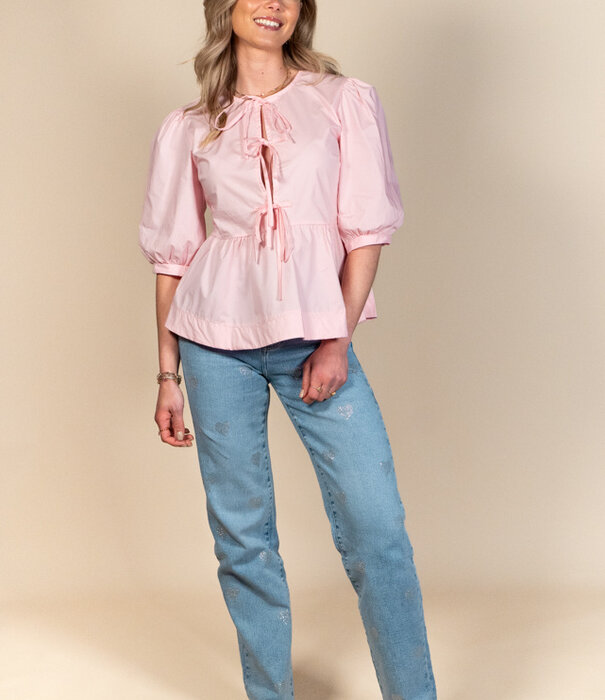 La Rebelle Blouse roze | Chloe