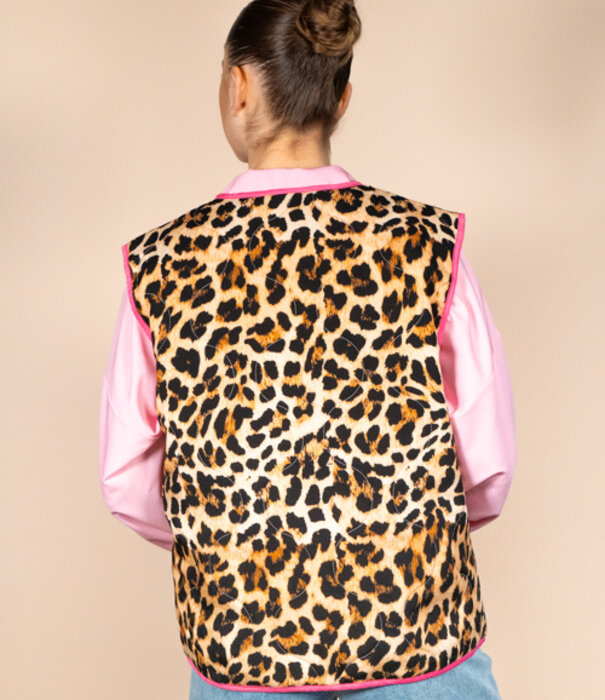 La Rebelle Gilet panter | Lindy