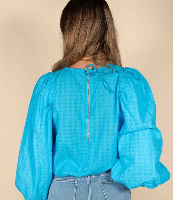 La Rebelle Blouse blauw | Emmy