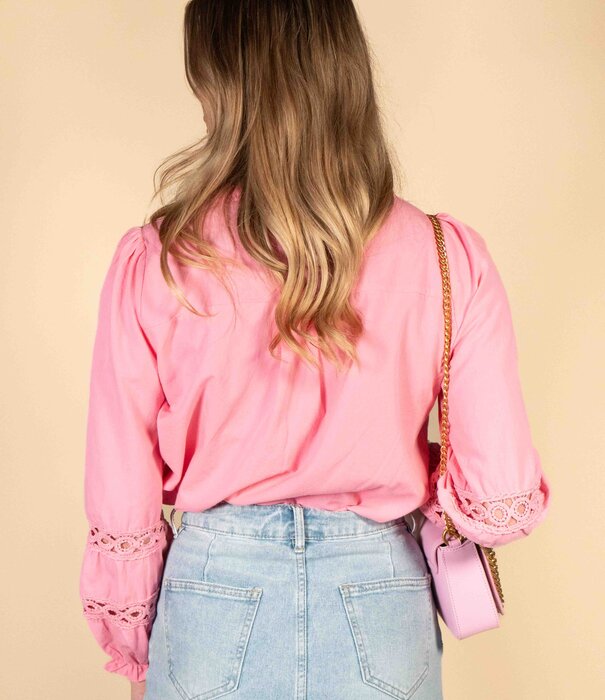 La Rebelle Blouse roze | Yenthe