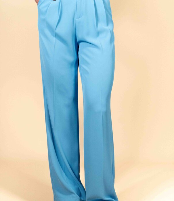 La Rebelle Pantalon aqua blauw | Sara