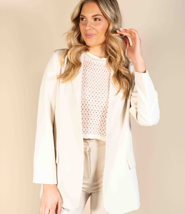 La Rebelle Blazer beige | Daantje