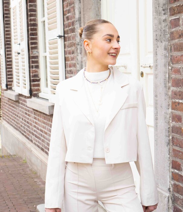 La Rebelle Blazer beige | Eva