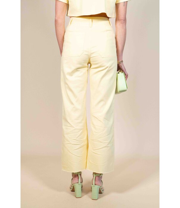La Rebelle Broek geel | Florine