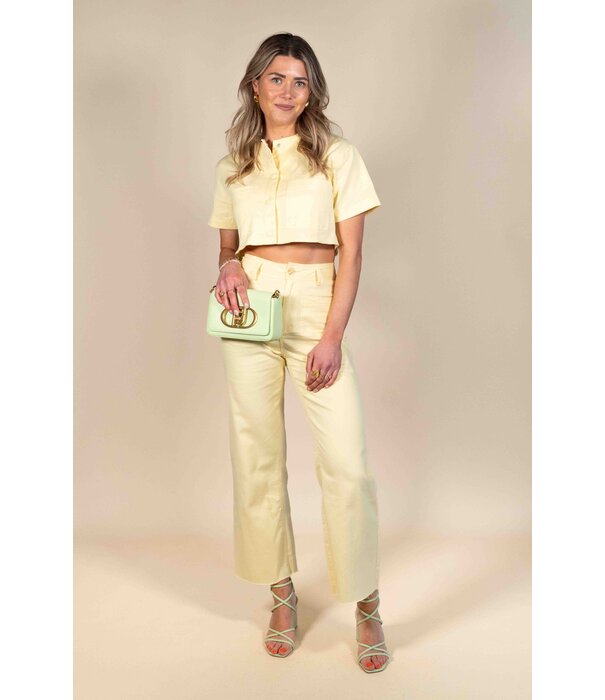 La Rebelle Broek geel | Florine