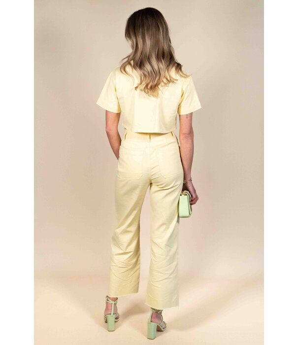La Rebelle Broek geel | Florine