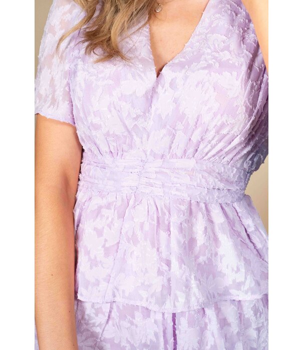 La Rebelle Jurk lila | Gitte