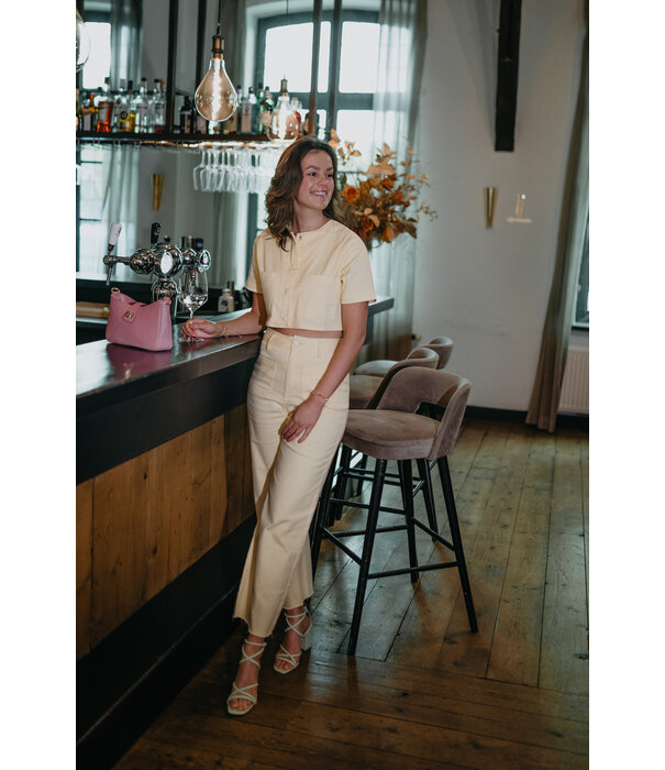 La Rebelle Broek geel | Florine
