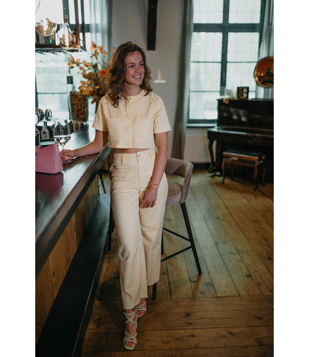 La Rebelle Broek geel | Florine