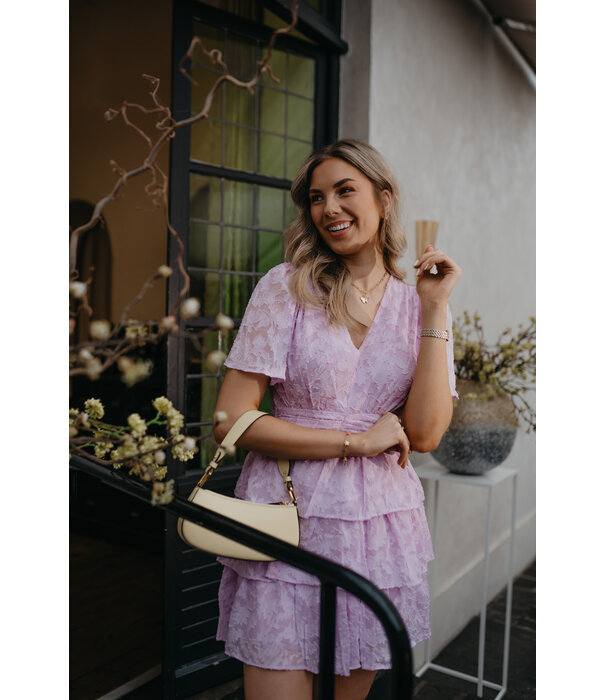 La Rebelle Jurk lila | Gitte