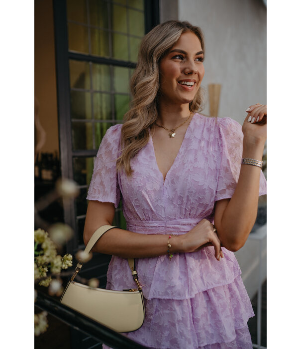 La Rebelle Jurk lila | Gitte