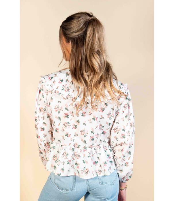 La Rebelle Blouse wit | Marieke
