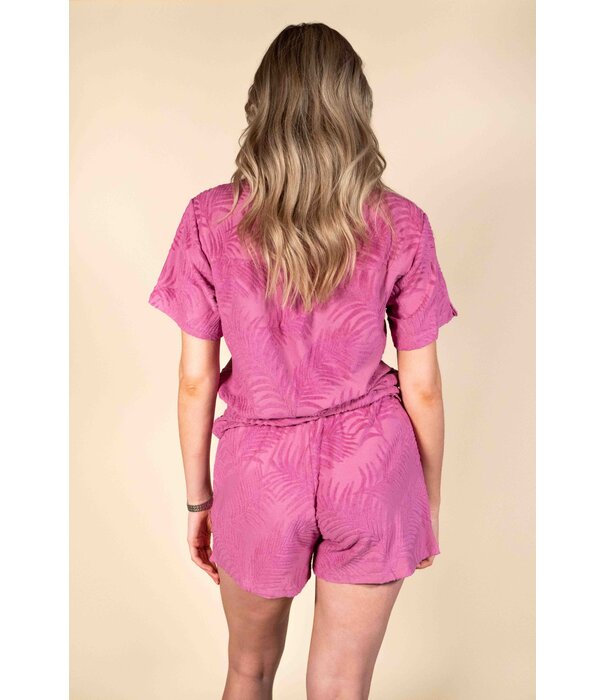 Fluresk Fluresk Genny blouse - grass purple