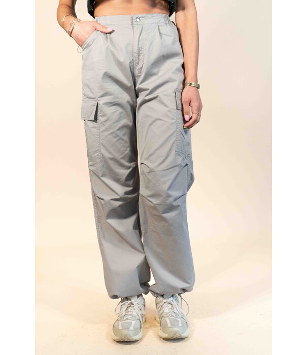 La Rebelle Broek parachute | grijs