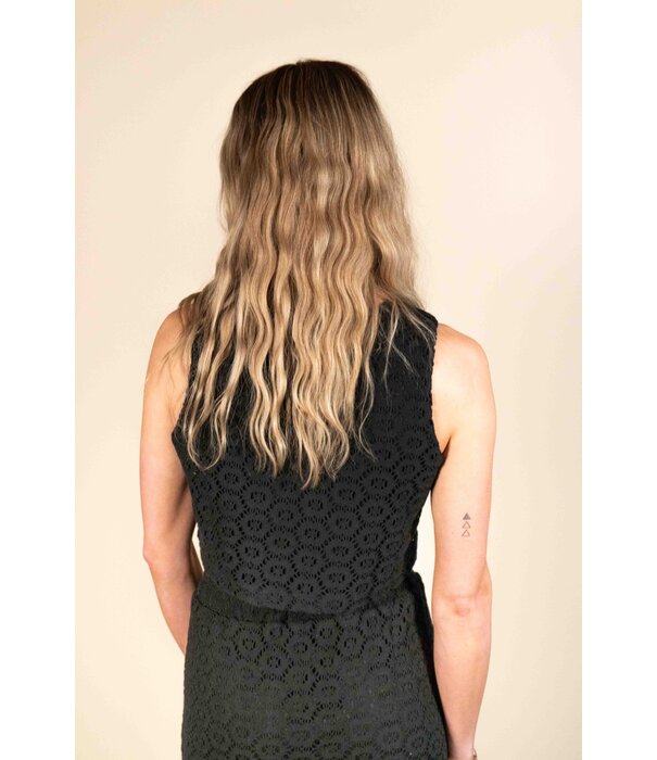 La Rebelle Top zwart | Josephine