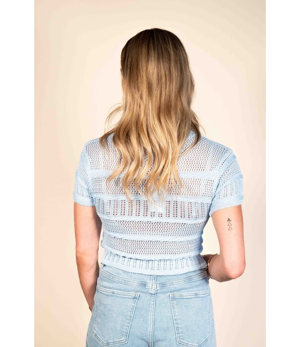 La Rebelle Top lichtblauw | Noa